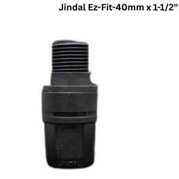 Jindal Male Union Fittings Ez-Fit-40mm x 1-1/2"