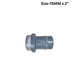 Quickair Male Connector Integrated For Aluminium Grooving Pipe-76MM x 2"