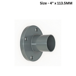 Quickair Flanged End For Aluminium Grooving Pipe - 4" x 113.5MM