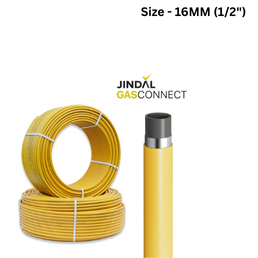 Unipro Gasline Multilayer Pipe Yellow Color 200Meters -16MM -1/2"