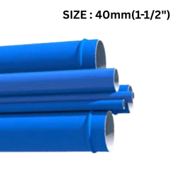 Quickair Compressed Air Aluminum Pipe Groooving Seamless-6063 Grade-6 Meter Length-40mm-1-1/2"