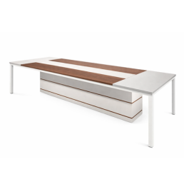 Wintech Meeting & Discussion Table Bloomy Boxy- (12 Feet x4 Feet x 2.5 Feet )- 25mm Thickness