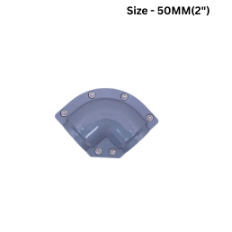 Quickair Equal Elbow Integrated For Aluminium Grooving Pipe-50MM-2"