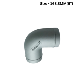 Quickair Equal Elbow For Aluminium Grooving Pipe-168.3MM-6"