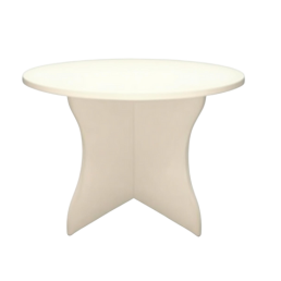 Wintech Meeting & Discussion Table Heritage Curve D?(3.5 Feet 2.5 Feet )-25mm Thickness