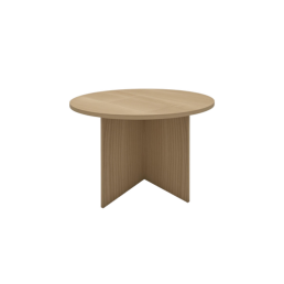 Wintech Meeting & Discussion Table Heritage D?(3.5 Feet x 2.5 Feet )-25mm Thickness