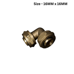 Jindal Equal Elbow Fittings Brass-Fit -16mm x 16mm