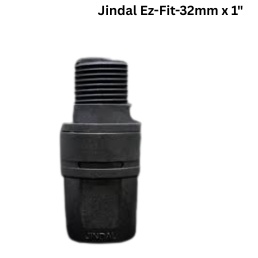 Jindal Male Union Fittings Ez-Fit-32mm x 1"