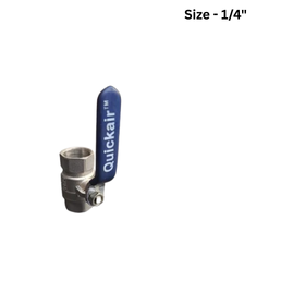 Quickair Female Threaded Brass Ball Valves -1/4"
