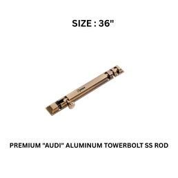 Hynex Premium "AUDI" Aluminum Towerbolt SS Rod 36" (8 mm)