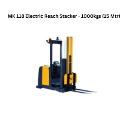 Mankalp MK 118 Electric Reach Stacker - 1000kgs ( 15 Mtr)