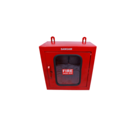 Sangam Single Door Fire Hose Box - 400x400 - Abs Body
