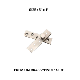 Hynex Premium Brass "PIVOT" Side 05" x 1 in