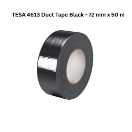TESA 4613 Duct Tape Black 72 mm x 50 m