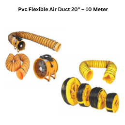 SHREE AADHYA Pvc Flexible Air Duct 20" – 10 Meter
