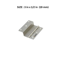 Hynex Premium Brass "L" Hinges - Regular 3 in x1/2 in 19 (mm)