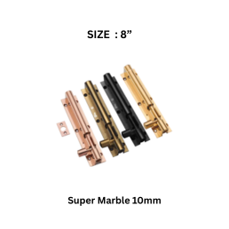 Virat Gold Super Marble (Pvd) (Gold, Rose Gold) 8” (10 mm)