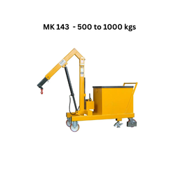 Makalp MK 143 Counter Balance Floor Crane - 500 to 1000 kgs (3100 mm) (500 mm)