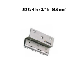 Hynex Premium Brass "L" Hinges - Locking 4 in x 3/4 in (6 mm)