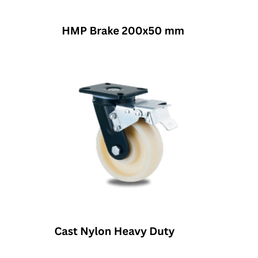 MUVALL Cast Nylon Heavy Duty HMP Brake 200x50 mm