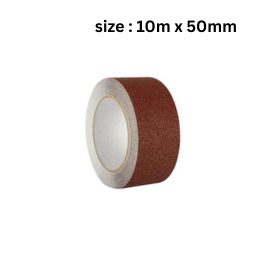 Life Krafts Anti Skid Tape Rolls Brown Color - 10m x 50mm