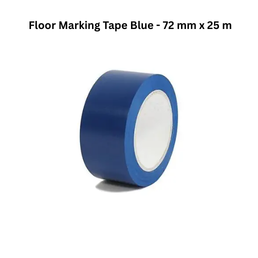 SBECO Floor Marking Tape Blue 72 mm x 25 m