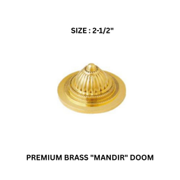 Hynex Premium Brass "MANDIR" Doom 2½" (62 mm)