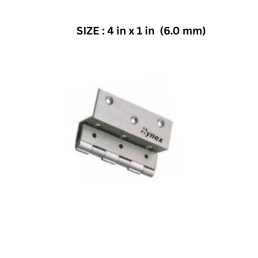 Hynex Premium Brass "L" Hinges - Locking 4 in x 1 in (6 mm)