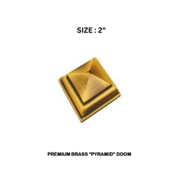 Hynex Premium Brass "PYRAMID" Doom 02" (in) (50 mm)