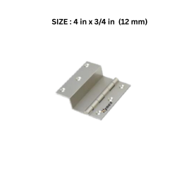 Hynex Premium Brass "L" Hinges - Regular 4 in x 3/4 in (12 mm)