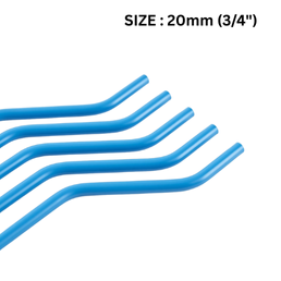 AirNet Aluminum S Bend Blue Colour - 20MM - 3/4" - 17.25" length Pack Of 5 Nos