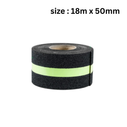 Life Krafts Anti Skid Tape with LuminanceStrip in middle - 18m x 50mm