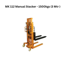 Mankalp MK 112 Manual Stacker - 1500kgs (3 Mtr )