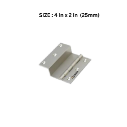 Hynex Premium Brass "L" Hinges - Regular 4 in x 2 in (25 mm)