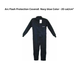 Honeywell Arc Flash Protection Coverall Navy blue Color - 20 cal/cm2