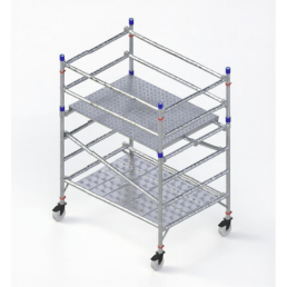 Instafit Double Width Scaffolding Without Stair