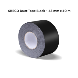 SBECO Duct Tape Black 48 mm x 40 m