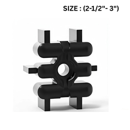 AirNet Pipe Clip Spacer PF Series- 2-1/2" To 3"- Pack Of 10Nos