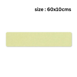 Life Krafts Anti Slip Strip Peva Tapes Glow Color - 60x10cms