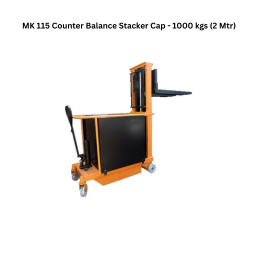 Mankalp MK 115 Counter Balance Stacker Cap: 1000 kgs (2 Mtr)