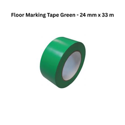 SBECO Floor Marking Tape Green 24 mm x 33 m