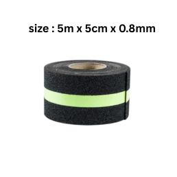 Royalkart Radium Tape Black Radium color - 5m x 5cm x 0.8mm