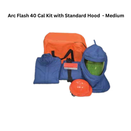 Honeywell Arc Flash 40 Cal Kit with Standard Hood - Medium