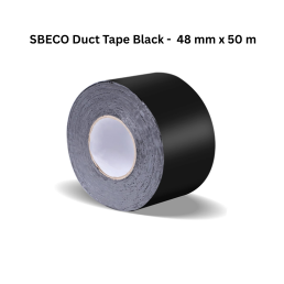 SBECO Duct Tape Black 48 mm x 50 m