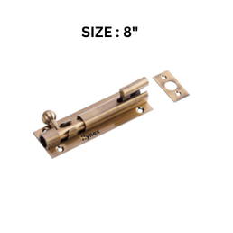 Hynex Premium Brass "L" Tower bolt 08" (3/8 mm)