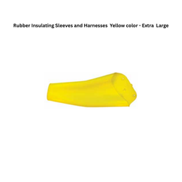 Honeywell Rubber Insulating Sleeves and Harnesses Dipped Type Yellow color - Extra Large