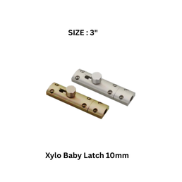 Virat Gold Xylo Baby Latch 3” Antique (10 mm)