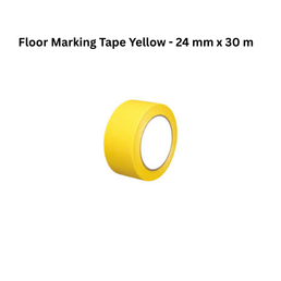 SBECO Floor Marking Tape Yellow 24 mm x 30 m
