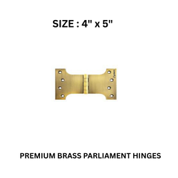 Hynex Premium Brass Parliament Hinges 4 in x 5 in (5/32 mm)