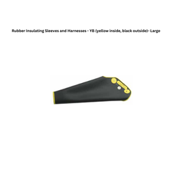 Honeywell Rubber Insulating Sleeves and Harnesses Dipped Type - YB (yellow inside, black outside)- Large